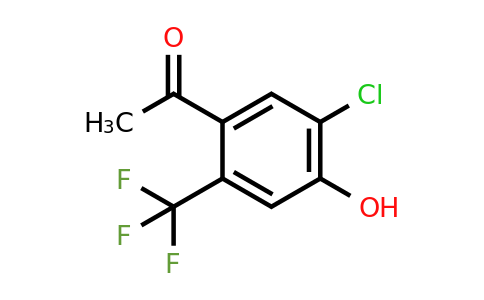 1783402-40-3 | 5'-Chloro-4'-hydroxy-2'-(trifluoromethyl)acetophenone