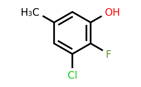 1783501-15-4 | 3-Chloro-2-fluoro-5-methylphenol