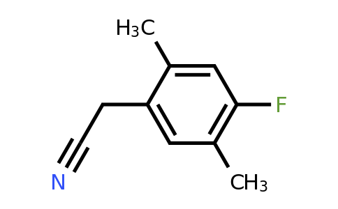 1783724-85-5 | 2,5-Dimethyl-4-fluorophenylacetonitrile