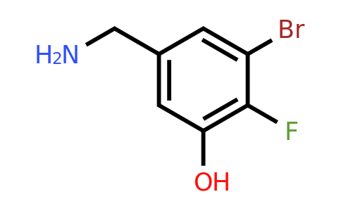 1783755-44-1 | 3-Bromo-4-fluoro-5-hydroxybenzylamine