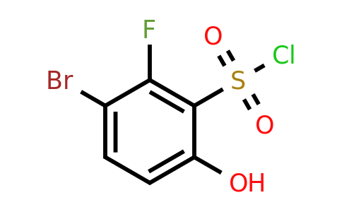 1783959-52-3 | 3-Bromo-2-fluoro-6-hydroxybenzenesulfonyl chloride