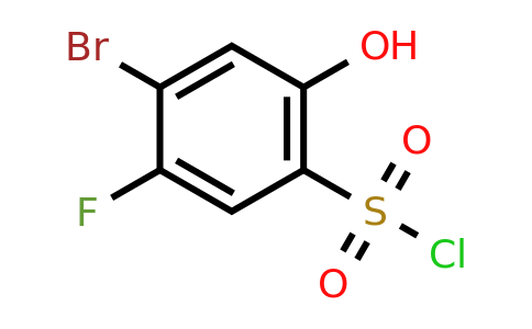 1783959-62-5 | 4-Bromo-5-fluoro-2-hydroxybenzenesulfonyl chloride