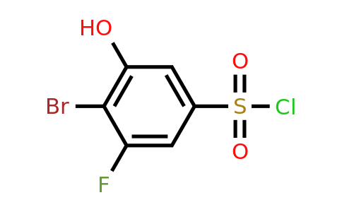 1783959-65-8 | 4-Bromo-3-fluoro-5-hydroxybenzenesulfonyl chloride