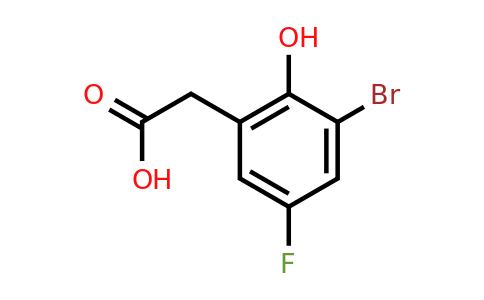 1784046-44-1 | 3-Bromo-5-fluoro-2-hydroxyphenylacetic acid