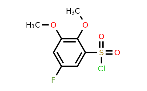 1784283-42-6 | 2,3-Dimethoxy-5-fluorobenzenesulfonylchloride