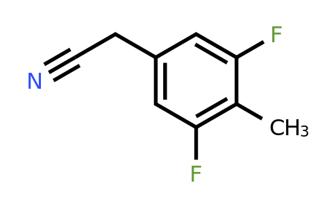 1784342-58-0 | 3,5-Difluoro-4-methylphenylacetonitrile