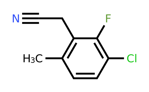 1784394-83-7 | 3-Chloro-2-fluoro-6-methylphenylacetonitrile