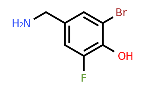 1784407-60-8 | 3-Bromo-5-fluoro-4-hydroxybenzylamine