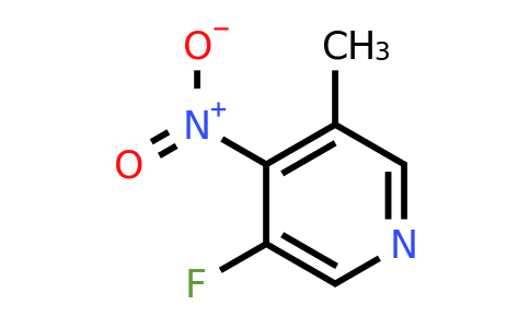 3-Fluoro-5-methyl-4-nitropyridine