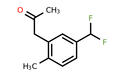 1784507-60-3 | 1-(5-(Difluoromethyl)-2-methylphenyl)propan-2-one
