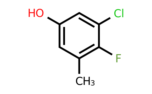 1784533-88-5 | 3-Chloro-4-fluoro-5-methylphenol