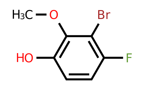 1784589-69-0 | 2-Bromo-3-fluoro-6-hydroxyanisole