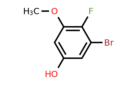1784589-71-4 | 3-Bromo-2-fluoro-5-hydroxyanisole