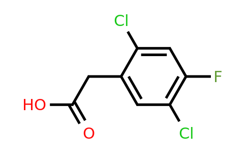 1784607-49-3 | 2,5-Dichloro-4-fluorophenylacetic acid