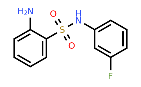 178479-19-1 | 2-Amino-N-(3-fluorophenyl)benzenesulfonamide
