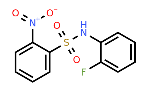 178479-21-5 | N-(2-Fluorophenyl)-2-nitrobenzenesulfonamide