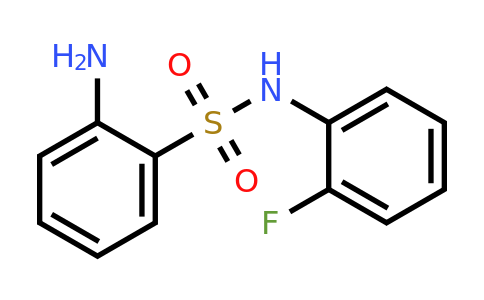 178479-22-6 | 2-Amino-N-(2-fluorophenyl)benzenesulfonamide