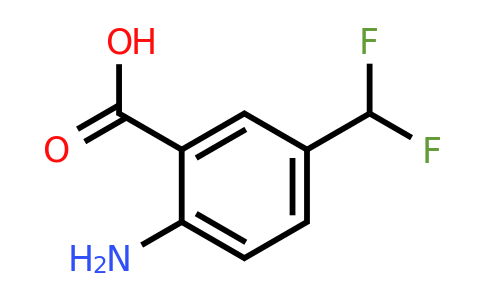 1784906-28-0 | 2-Amino-5-(difluoromethyl)benzoic acid