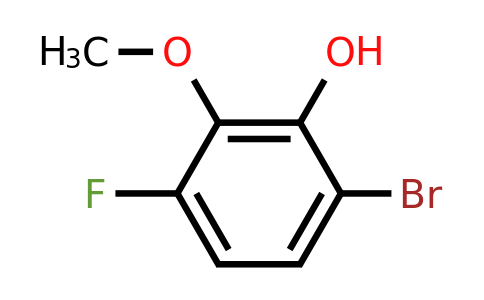 1784923-77-8 | 3-Bromo-6-fluoro-2-hydroxyanisole