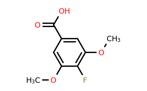 1785030-01-4 | 4-Fluoro-3,5-dimethoxybenzoic acid