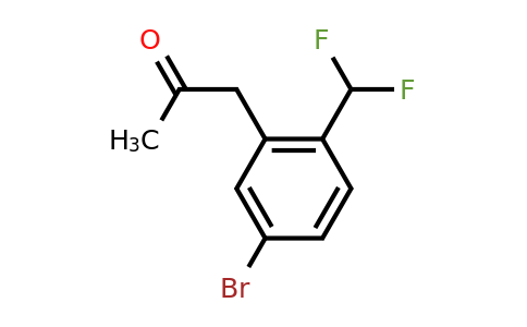 1785037-02-6 | 1-(5-Bromo-2-(difluoromethyl)phenyl)propan-2-one