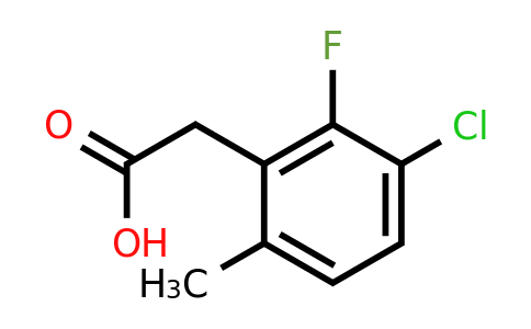 1785041-43-1 | 3-Chloro-2-fluoro-6-methylphenylacetic acid