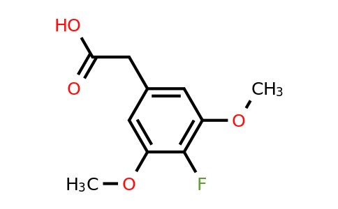 1785110-53-3 | 3,5-Dimethoxy-4-fluorophenylacetic acid