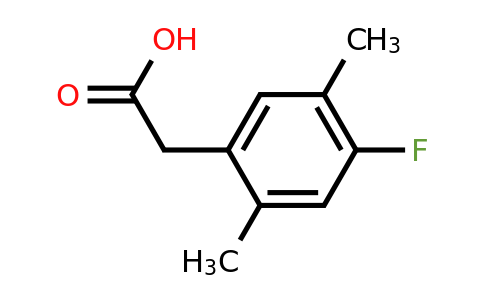 1785169-58-5 | 2,5-Dimethyl-4-fluorophenylacetic acid
