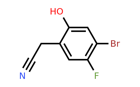 1785171-21-2 | 4-Bromo-5-fluoro-2-hydroxyphenylacetonitrile
