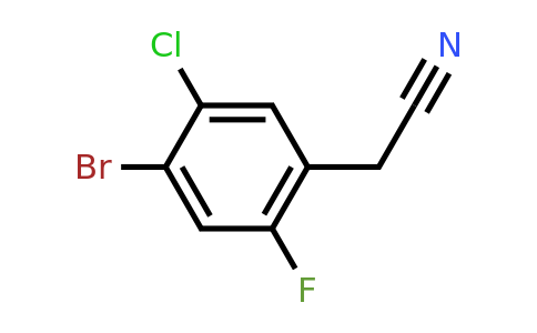 4-Bromo-5-chloro-2-fluorophenylacetonitrile