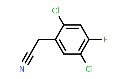 1785436-24-9 | 2,5-Dichloro-4-fluorophenylacetonitrile