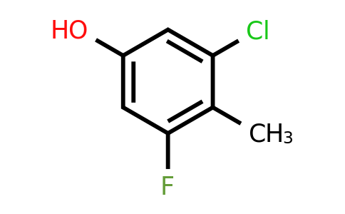 1785437-51-5 | 3-Chloro-5-fluoro-4-methylphenol