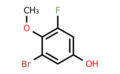 1785504-67-7 | 2-Bromo-6-fluoro-4-hydroxyanisole