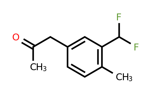 1785555-23-8 | 1-(3-(Difluoromethyl)-4-methylphenyl)propan-2-one