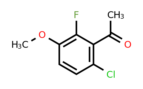 1785596-93-1 | 1-(6-Chloro-2-fluoro-3-methoxyphenyl)ethanone