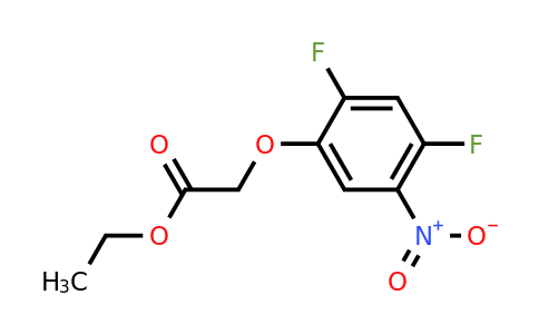 179011-36-0 | Ethyl 2-(2,4-difluoro-5-nitrophenoxy)acetate