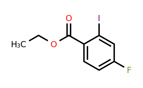 179107-70-1 | Ethyl 4-fluoro-2-iodobenzoate