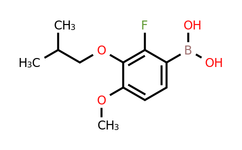 1793003-43-6 | 2-Fluoro-3-isobutoxy-4-methoxyphenylboronic acid