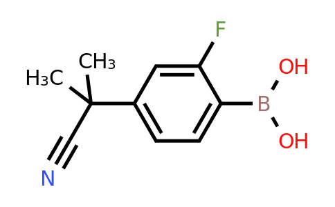 1793003-65-2 | 4-(1-Cyano-1-methylethyl)-2-fluorophenylboronic acid
