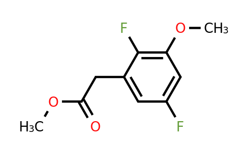 179421-04-6 | Methyl 2,5-difluoro-3-methoxyphenylacetate