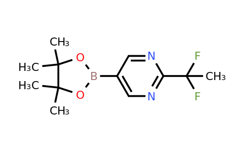 1795452-02-6 | 2-(1,1-Difluoroethyl)-5-(4,4,5,5-tetramethyl-1,3,2-dioxaborolan-2-yl)pyrimidine