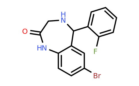 1799-13-9 | 7-Bromo-5-(2-fluorophenyl)-4,5-dihydro-1H-benzo[e][1,4]diazepin-2(3H)-one