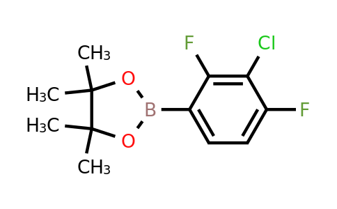 1799614-91-7 | 2-(3-Chloro-2,4-difluorophenyl)-4,4,5,5-tetramethyl-1,3,2-dioxaborolane