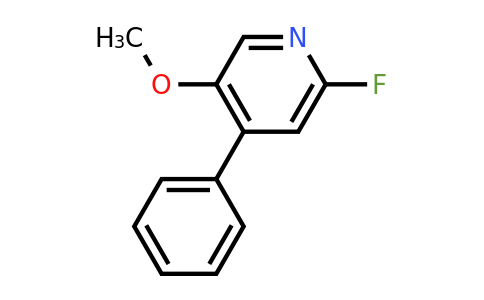 2-Fluoro-5-methoxy-4-phenylpyridine