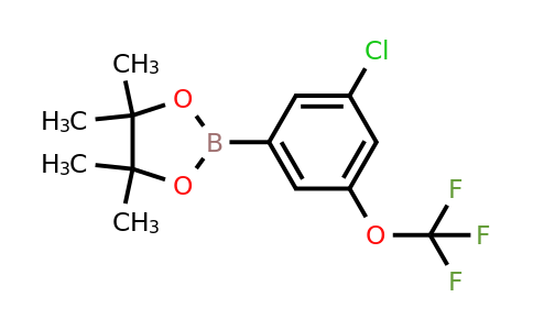 1803320-97-9 | 2-(3-Chloro-5-(trifluoromethoxy)phenyl)-4,4,5,5-tetramethyl-1,3,2-dioxaborolane
