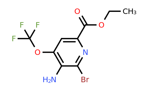 1803446-60-7 | Ethyl 3-amino-2-bromo-4-(trifluoromethoxy)pyridine-6-carboxylate