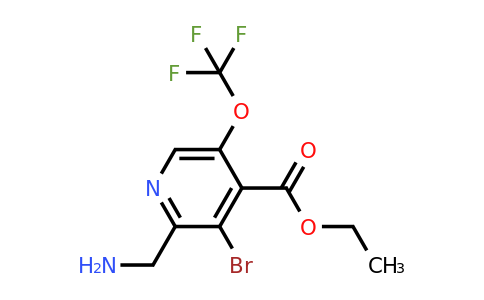 1803469-72-8 | Ethyl 2-(aminomethyl)-3-bromo-5-(trifluoromethoxy)pyridine-4-carboxylate