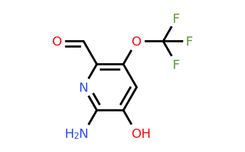 1803476-06-3 | 2-Amino-3-hydroxy-5-(trifluoromethoxy)pyridine-6-carboxaldehyde