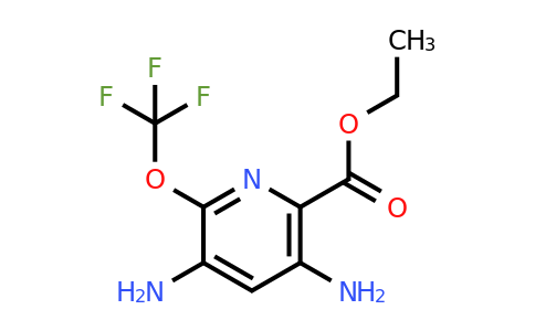 1803476-84-7 | Ethyl 3,5-diamino-2-(trifluoromethoxy)pyridine-6-carboxylate