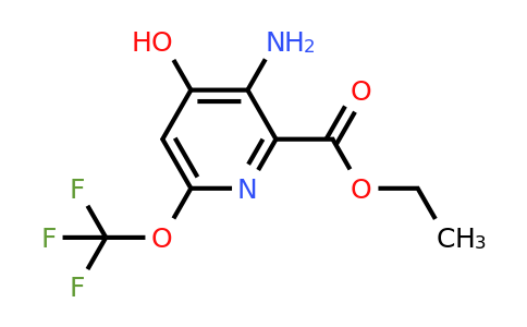 1803477-16-8 | Ethyl 3-amino-4-hydroxy-6-(trifluoromethoxy)pyridine-2-carboxylate